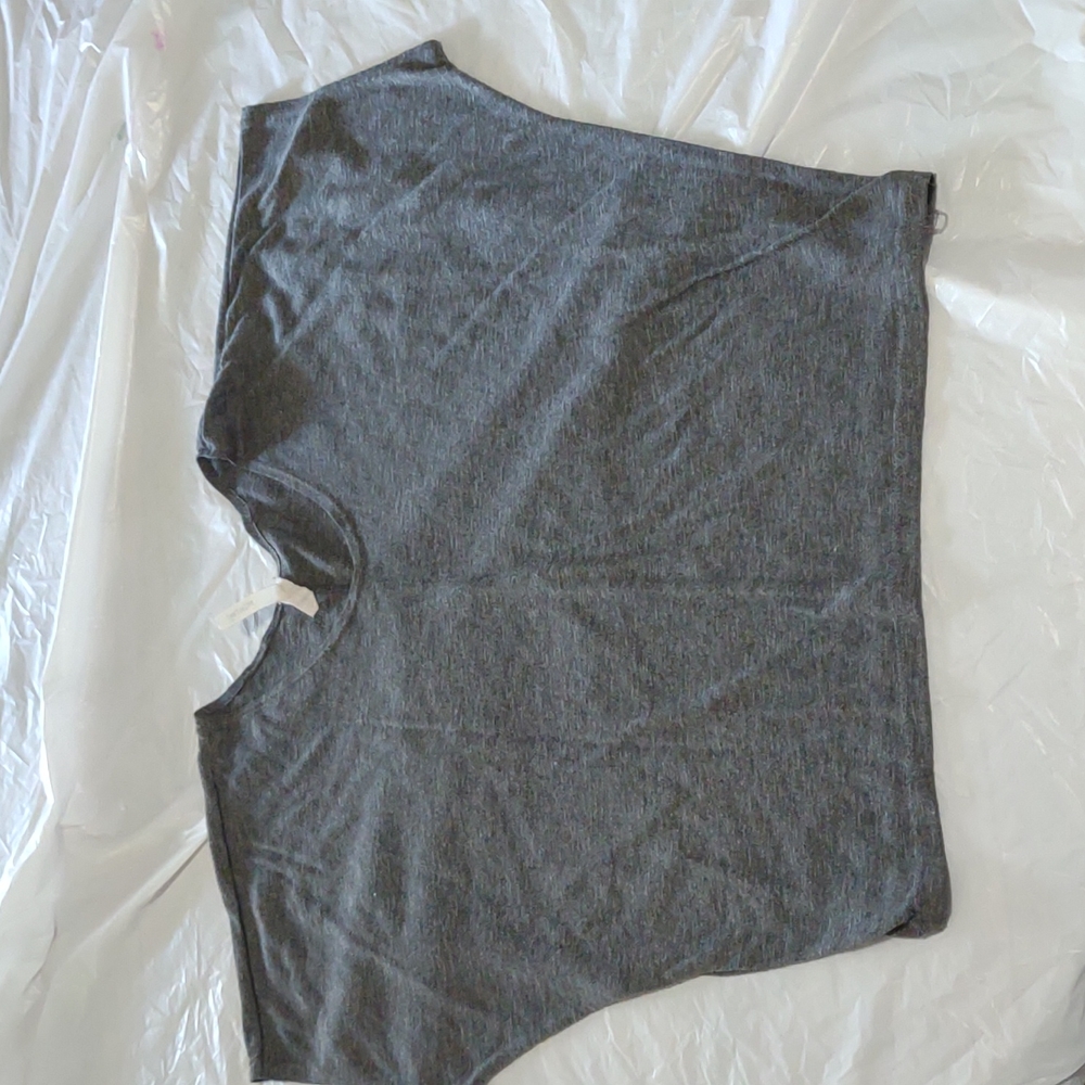 Grey Shirt, Medium V neck